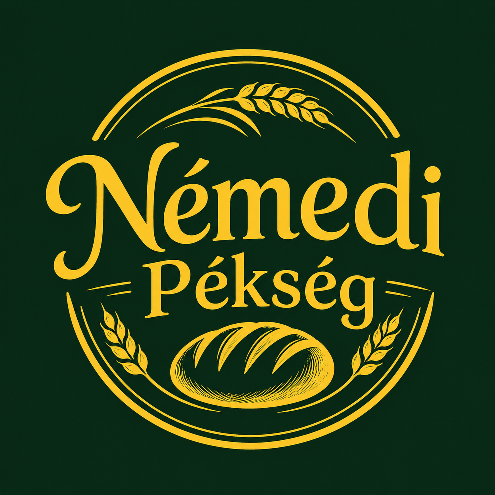 Némédi Pékség logó